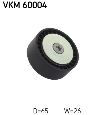 Vratná/vodiaca kladka rebrovaného klinového remeňa SKF (VKM 60004)